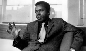 Chinua Achebe in 1967, nine years after the original year of publication of Things in 1958. 